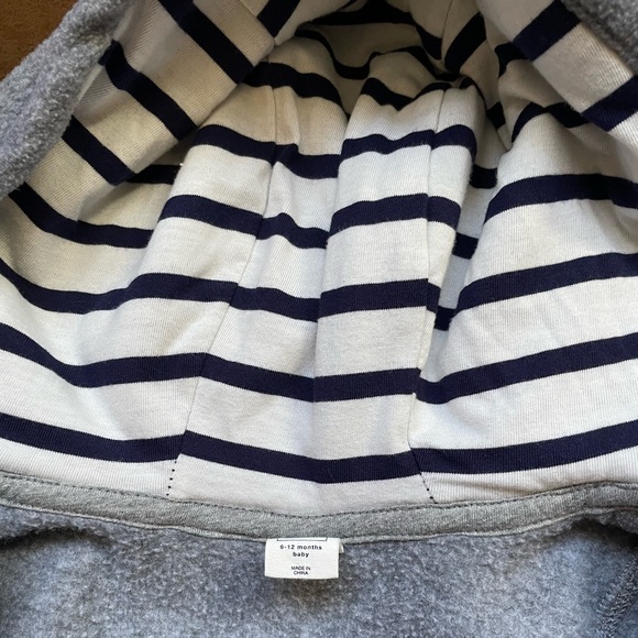 Baby GAP Logo Fleece Zip-up Hoodie - Picture 5 of 6